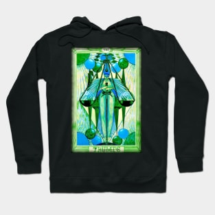 Thoth Tarot - VIII - Adjustment. Hoodie